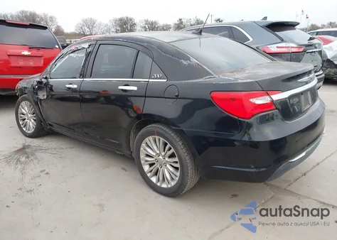 2011 Chrysler 200 Limited из США, поврежденный, VIN 1C3BC2FB7BN581740
